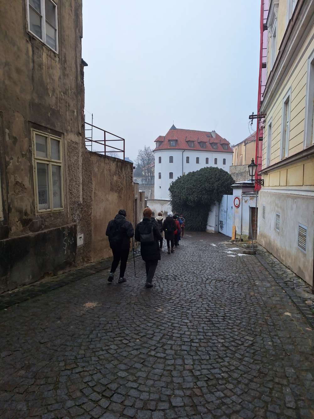 Cesta ulicemi Litoměřic
