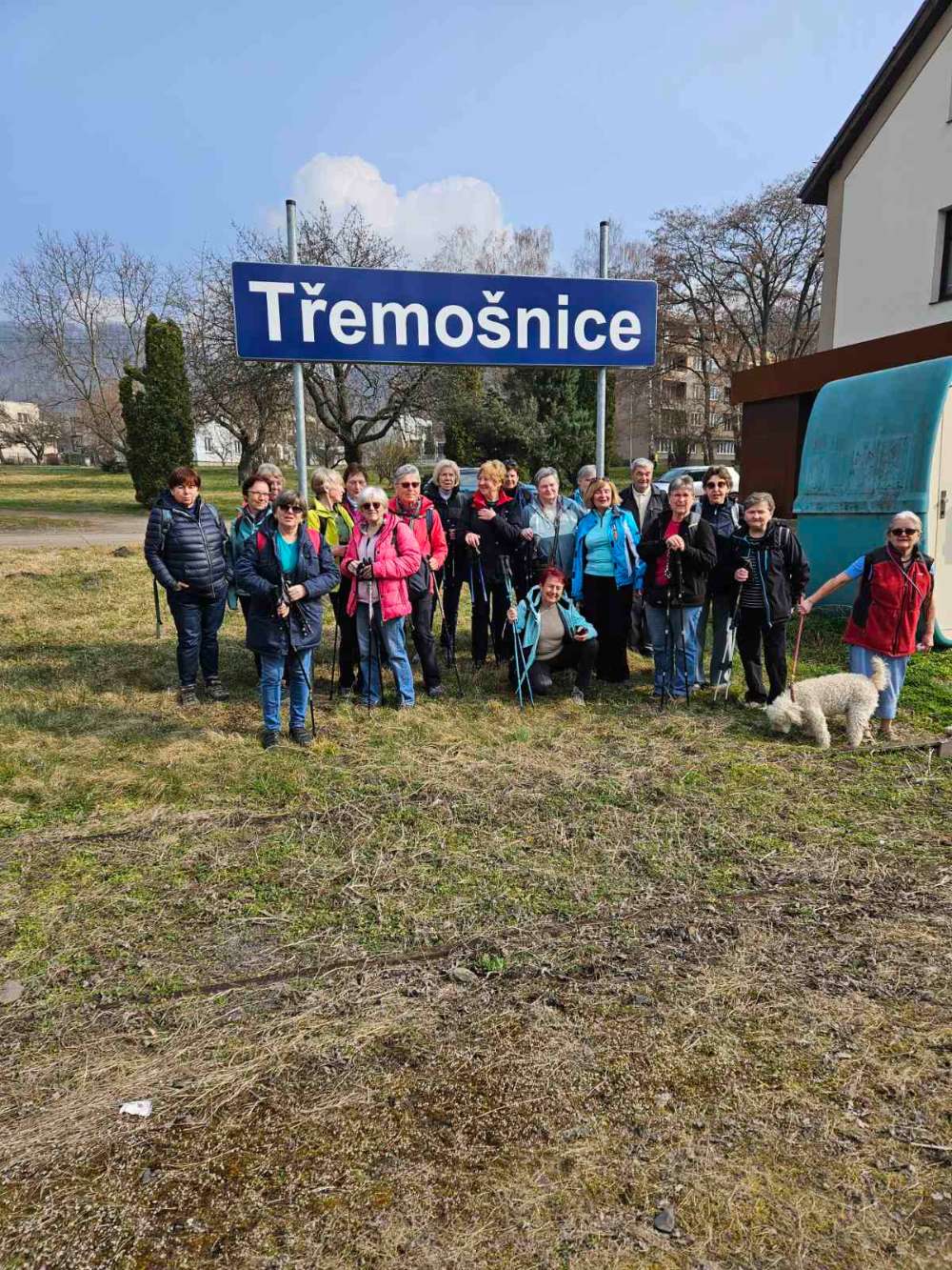 Začátek dnešní tůry