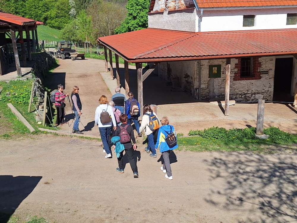 Začíná prohlídka