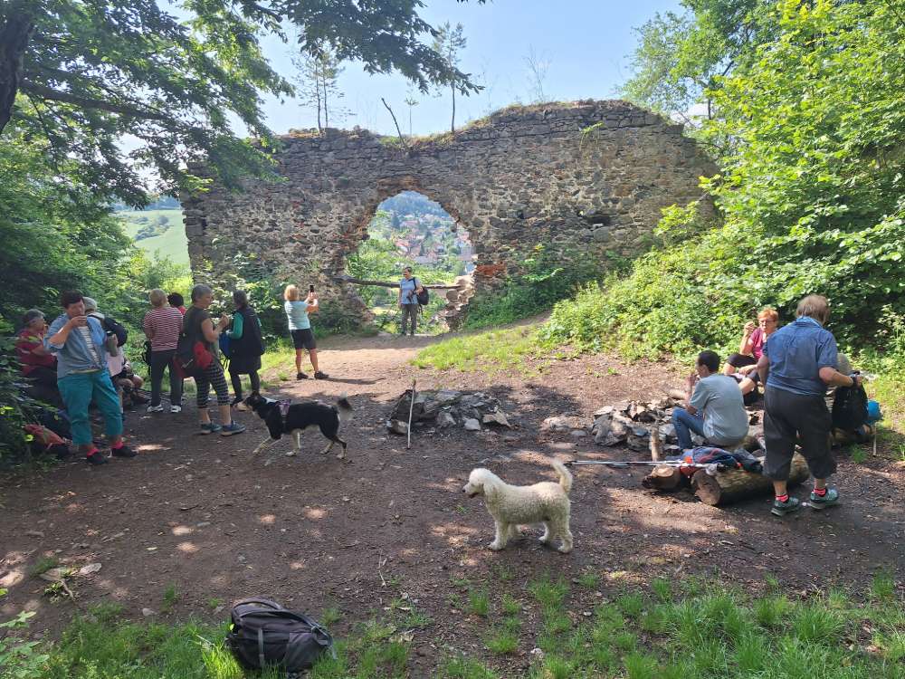 Zasloužený odpočinek a svačina