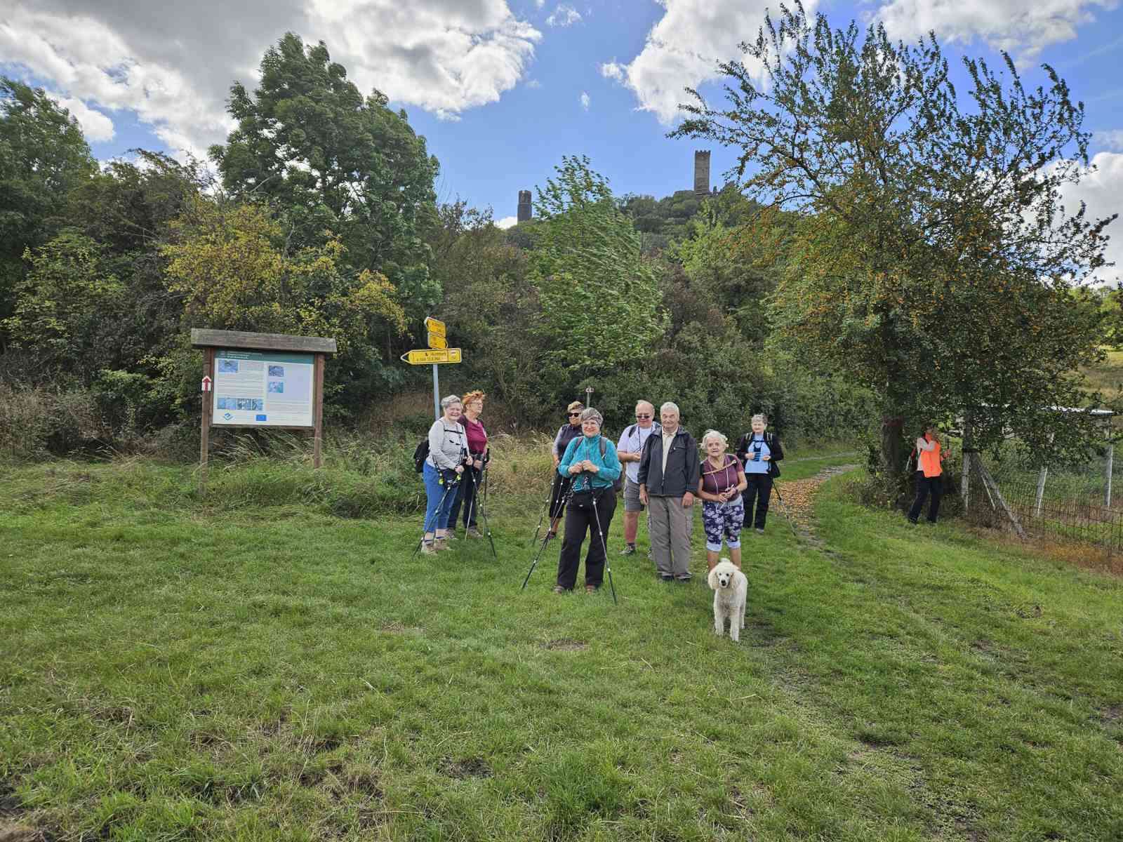 Odsud byl krásný výhled do kraje