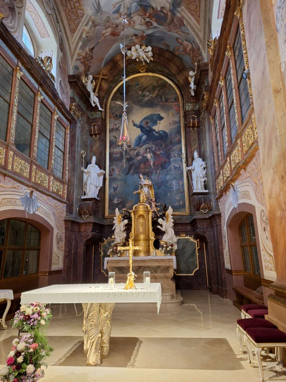 Kněžiště Kostela sv. Markéty