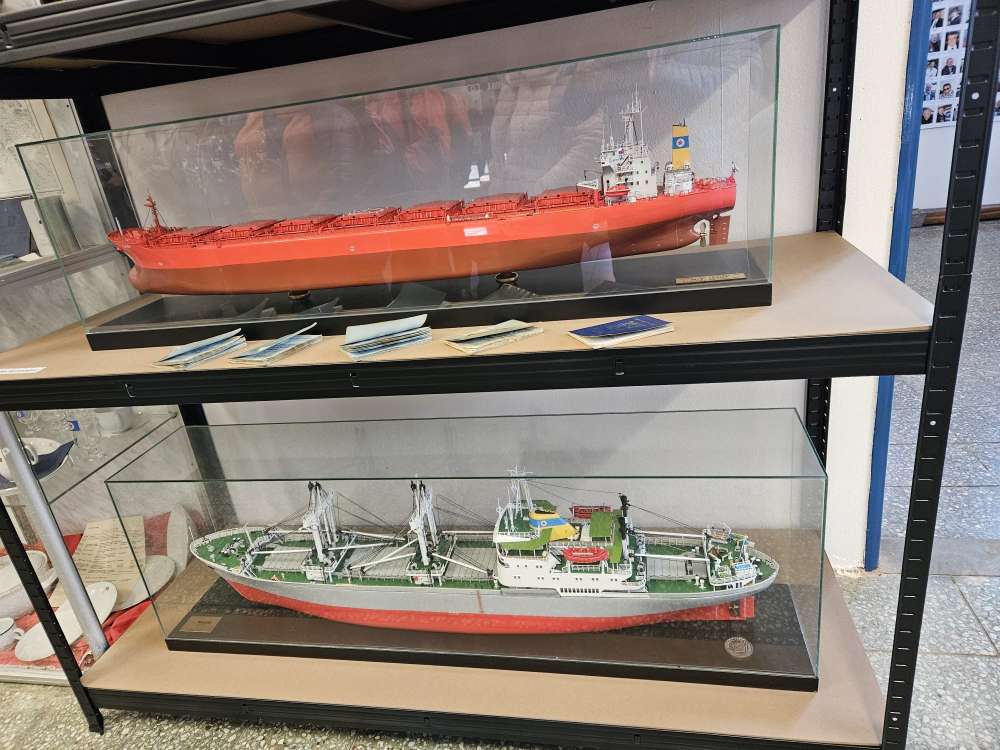 Modely lodí čs námořní flotily